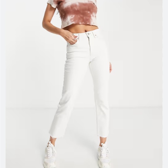 Top shop Women's White Jeans - Picture 1 of 5